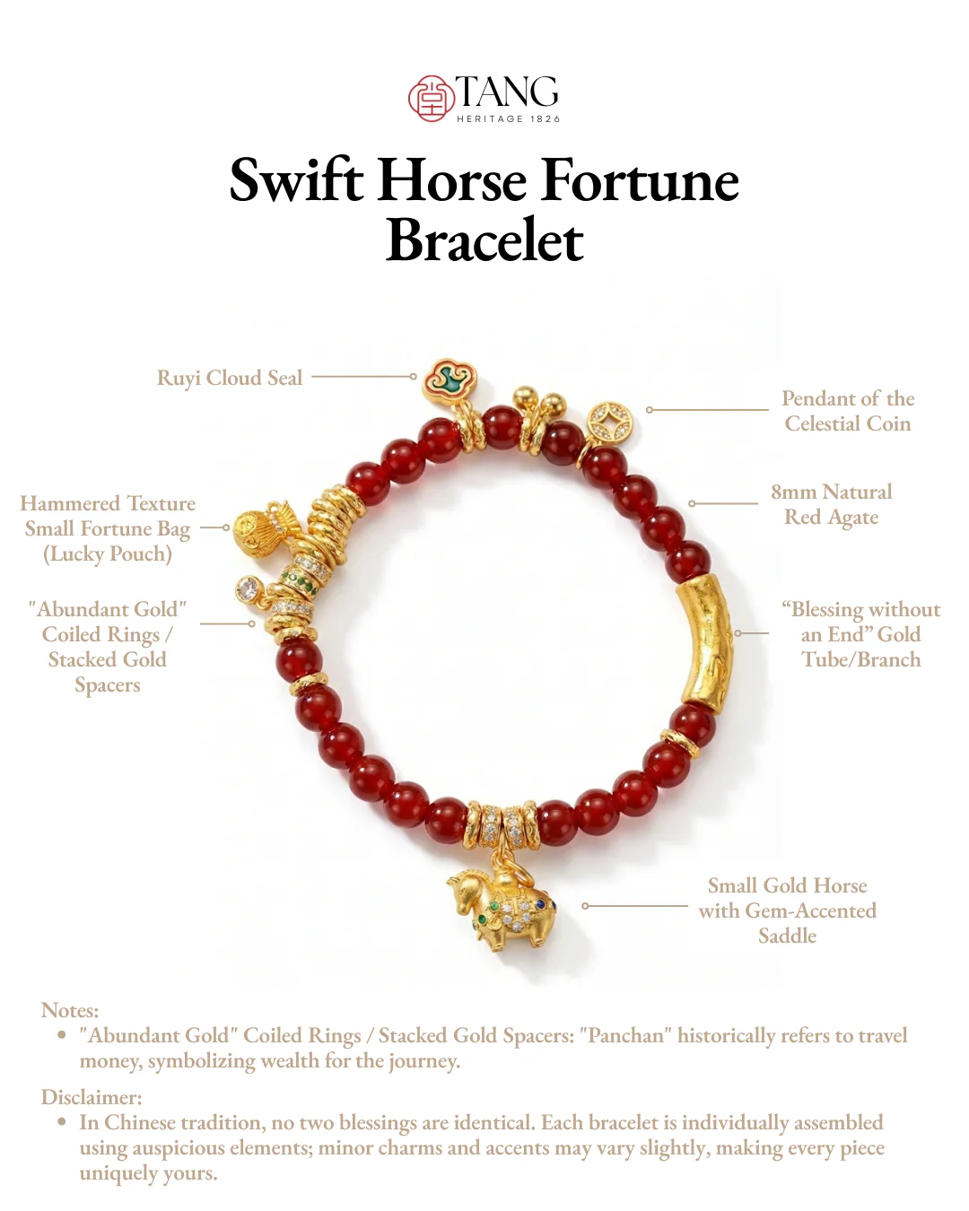 Blessing of Horse Red String Bracelet - Image 16