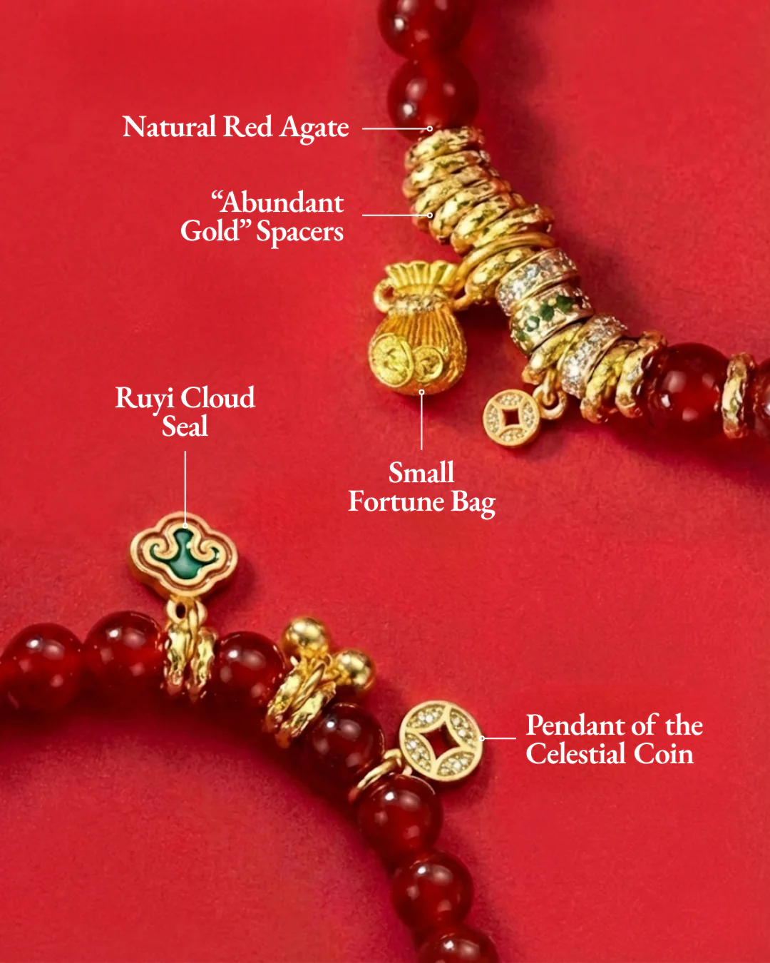 Blessing of Horse Red String Bracelet - Image 14