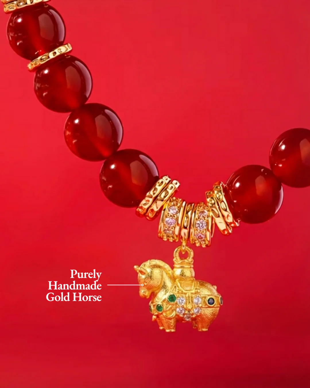 Blessing of Horse Red String Bracelet - Image 15