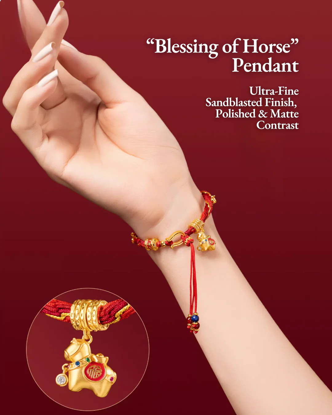 Fire Horse Prosperity Bracelet - Image 6